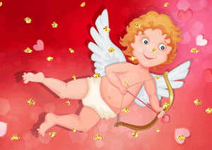 Gif animé ange étoiles